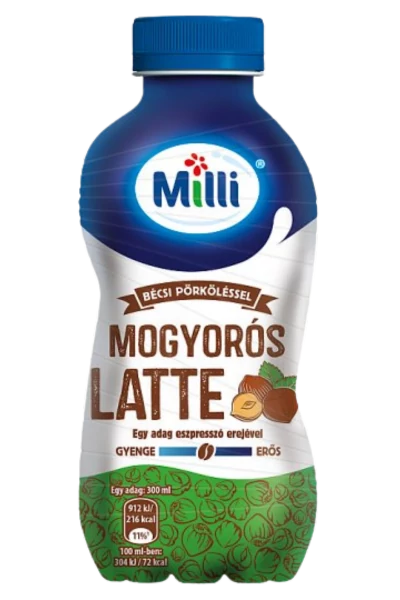 Milli Latte 300ml Mogyorós