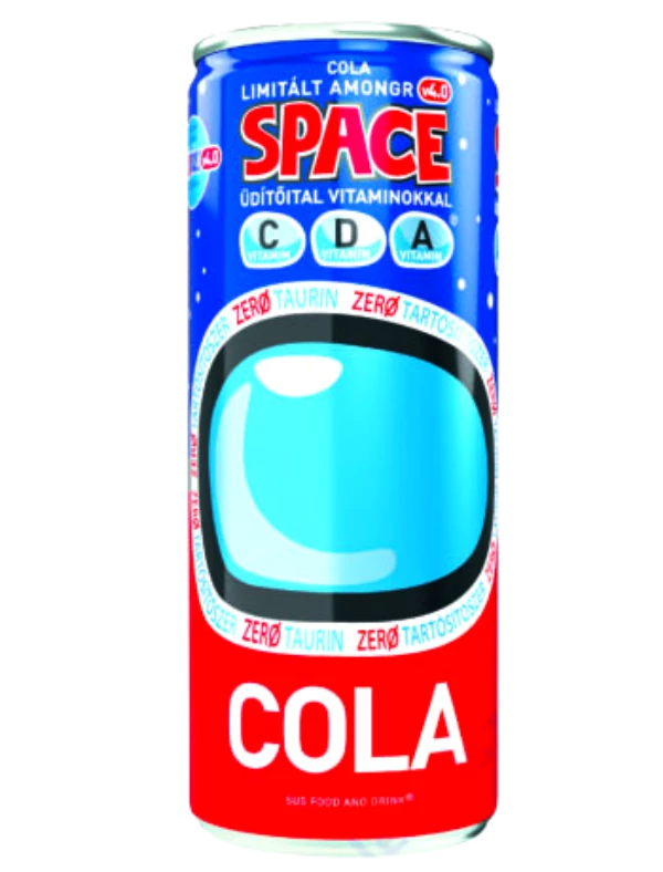 AmongR cola ízű 250ml üdítőital vitaminokkal