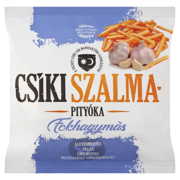 Csíki szalmapity.70g Fokhagymas