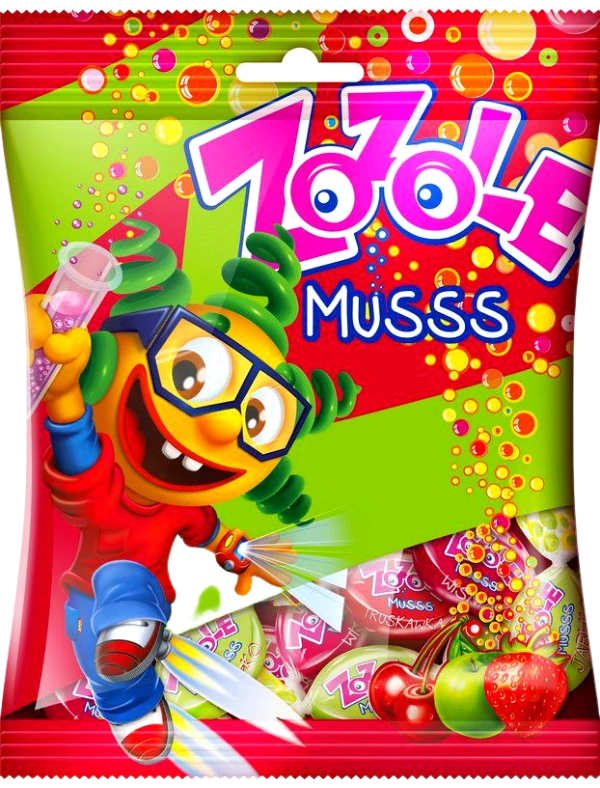 .Zozole keménycuk.75g alma-eper-megg