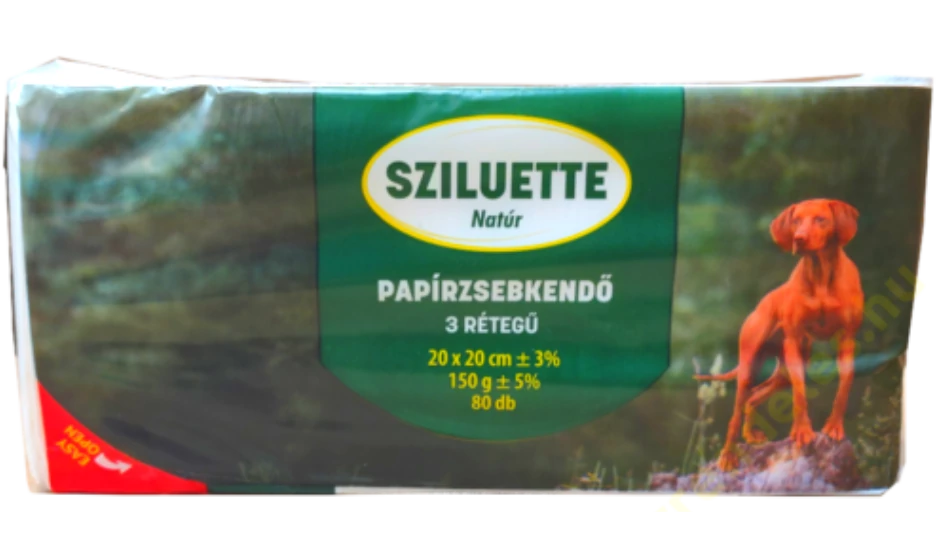 .Sziluett pzs. 3rtg 80db Natúr