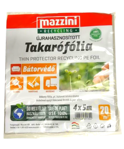 Mazzini takarófólia bútorvédő 20nm