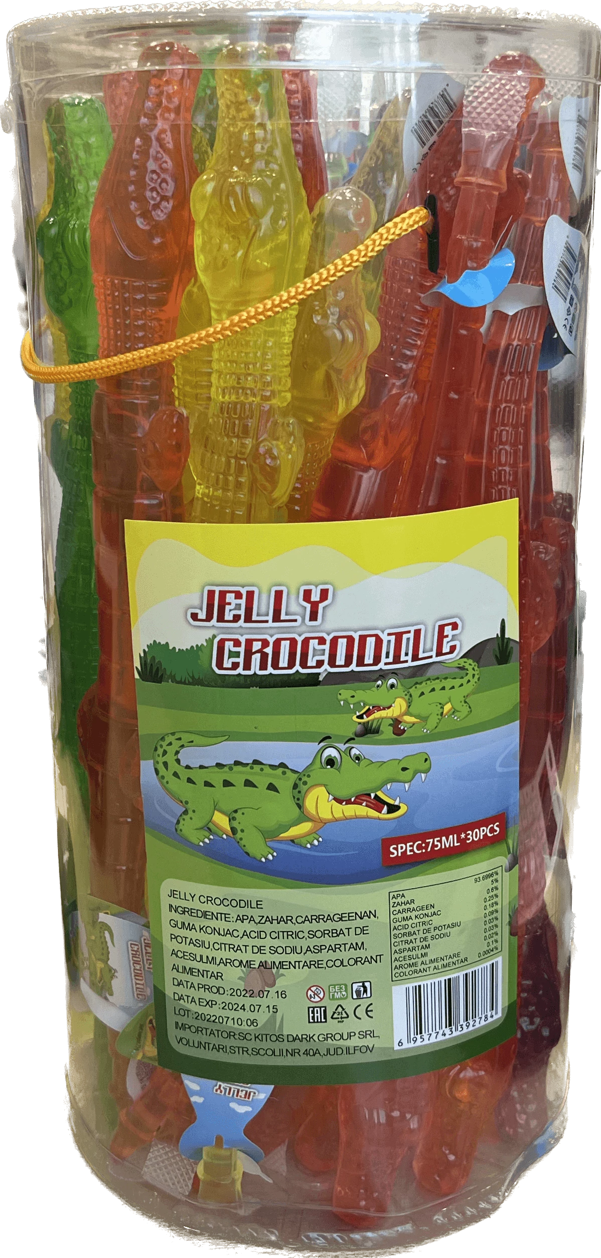 Snake Jelly gyümölcs ízű zselé 70g