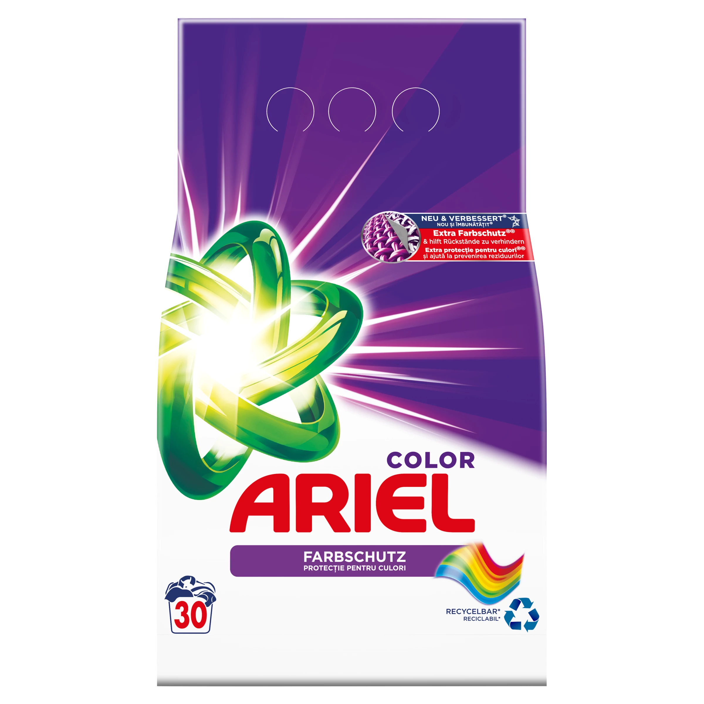 Ariel mosópor 1,95kg Color+ 30mosás