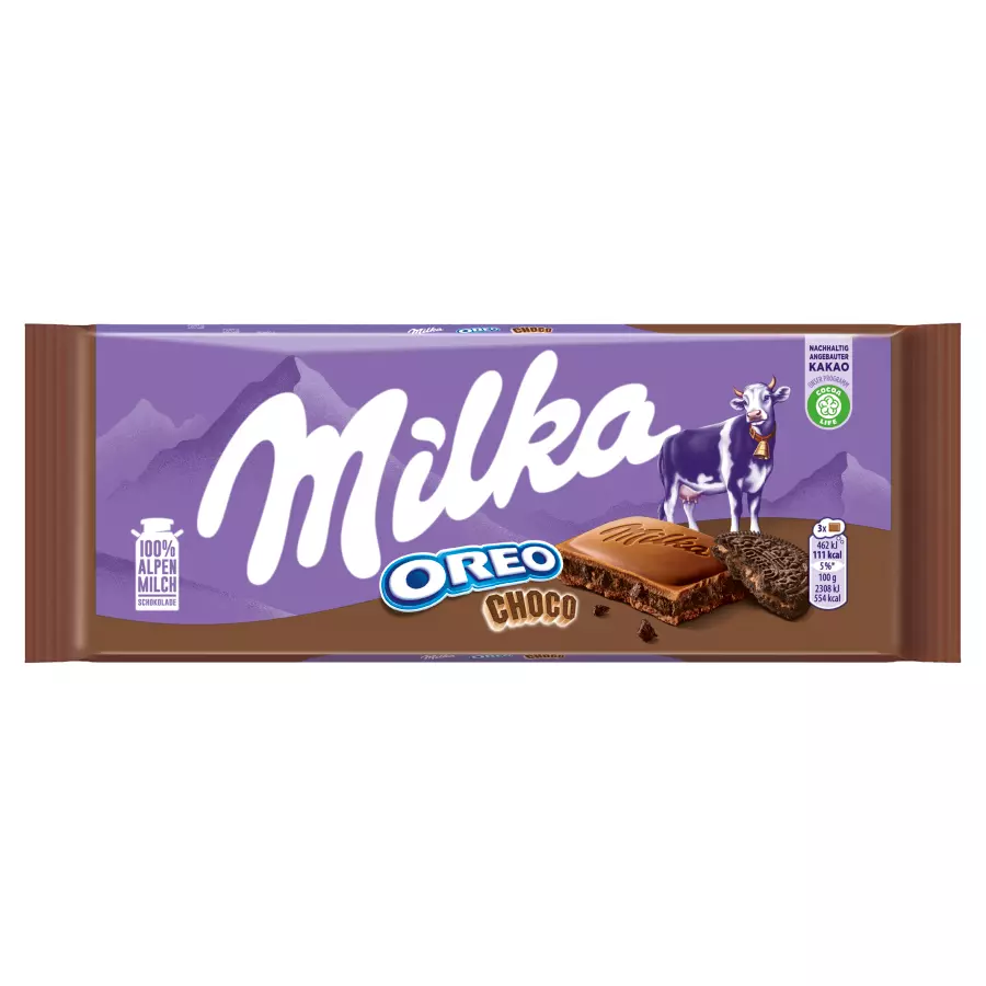 .Milka 100g Oreo Choco
