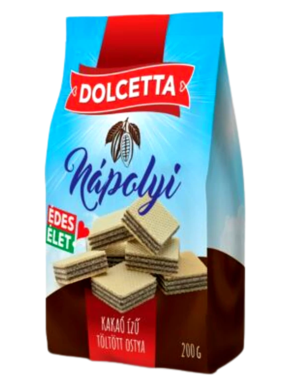 .Dolcetta nápolyi 200g kakaós ízű