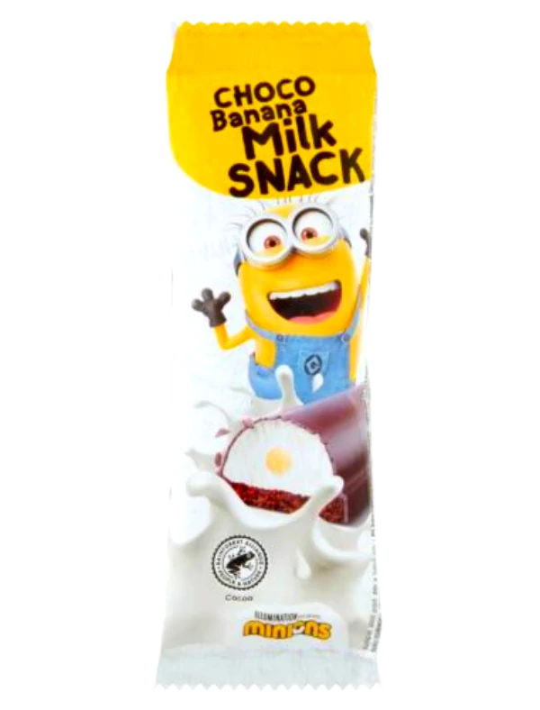 Minions Choco Banana Milk Snack 27g