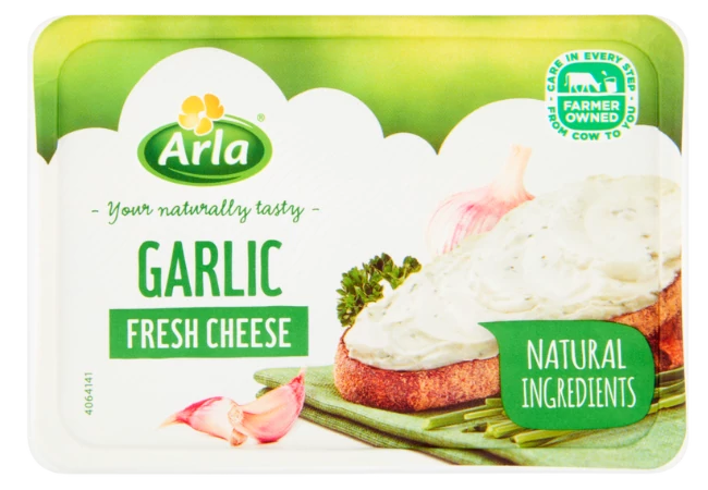 Arla krémsajt 150g fokhagymás