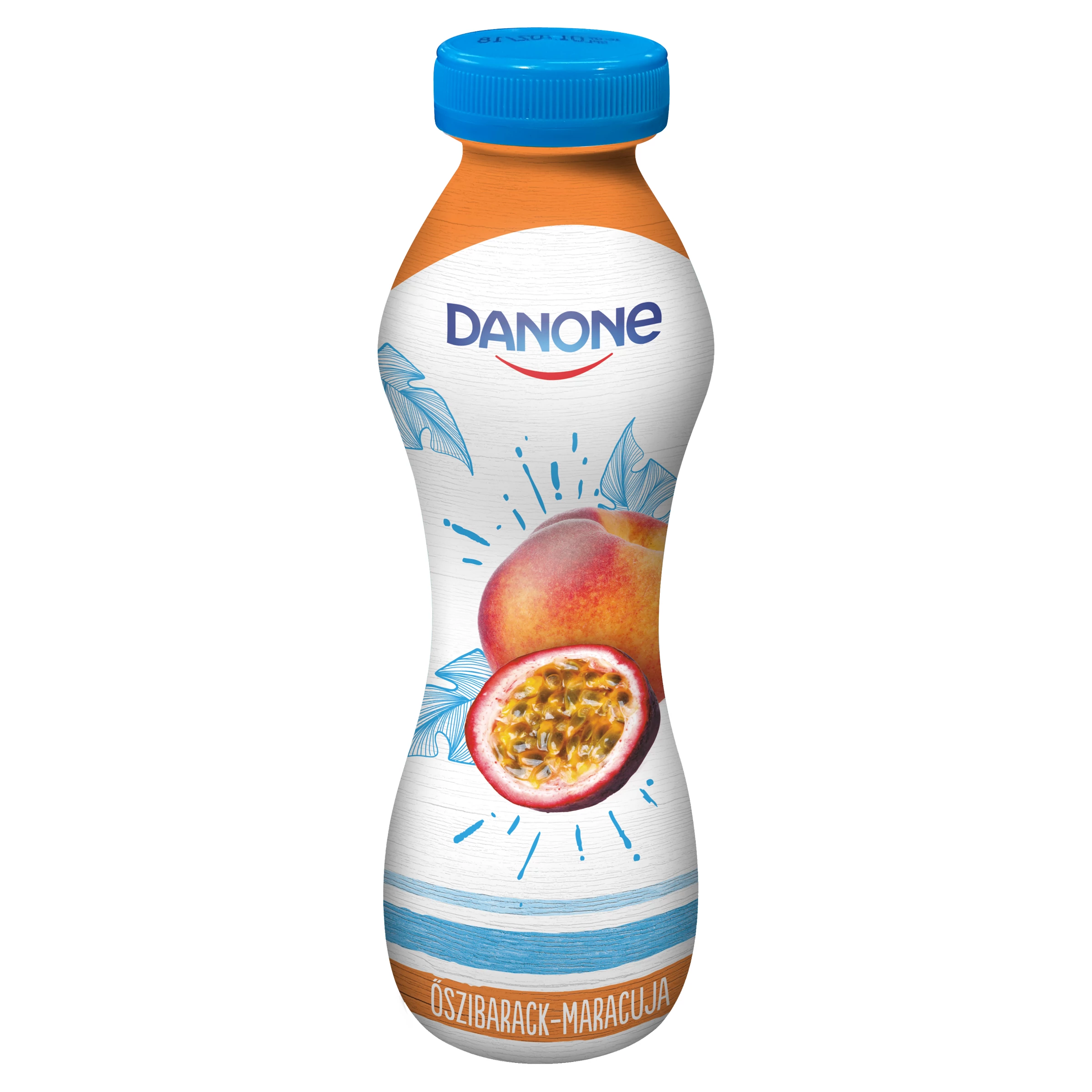 Danone ital 274ml őszibarack-maracuja