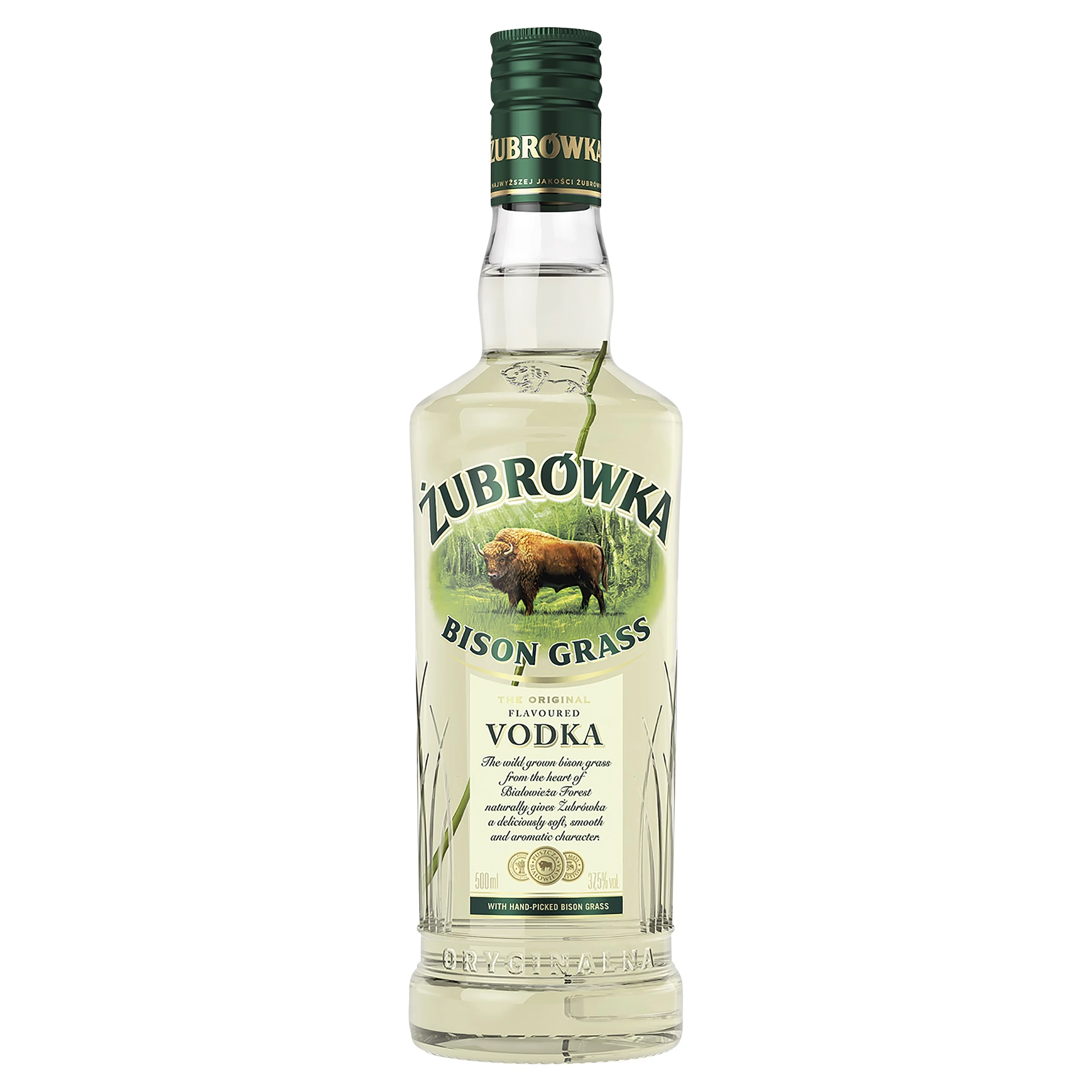 Zubrowka BG original 0,5l (37,5%) DRS