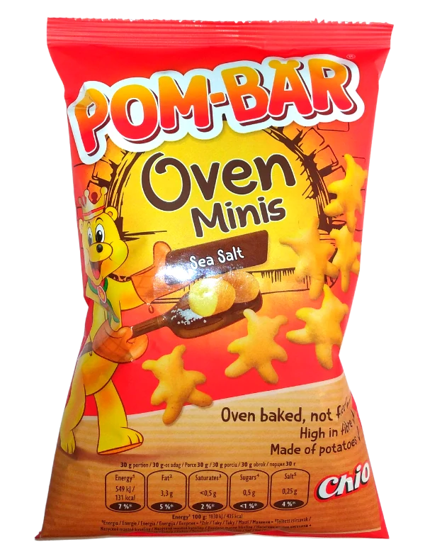 .PomBar Oven Minis 70g Sós