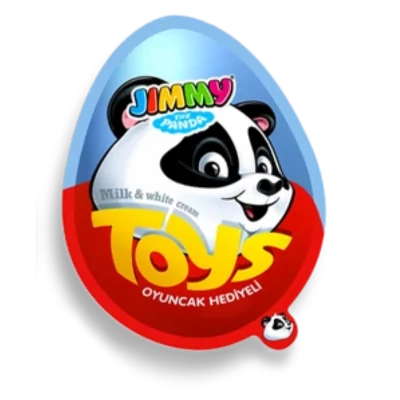 .Jimmy Panda fiú megl.tojás 20g