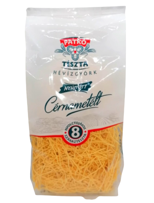 .Patkó tészta 250g Cérnametélt 8t
