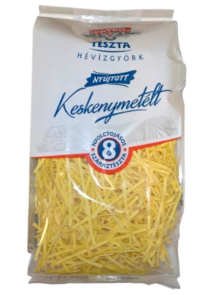 .Patkó tészta 250g Keskenymetélt 8t