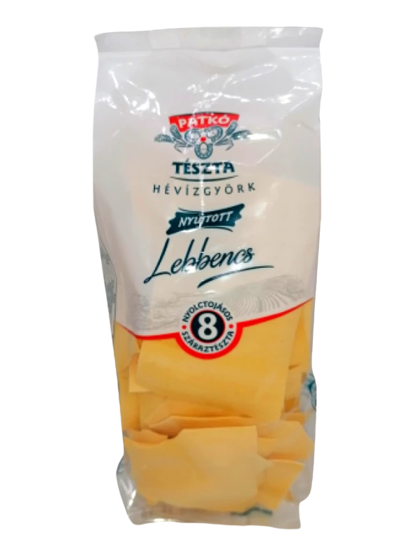 .Patkó tészta 250g Lebbencs 8t