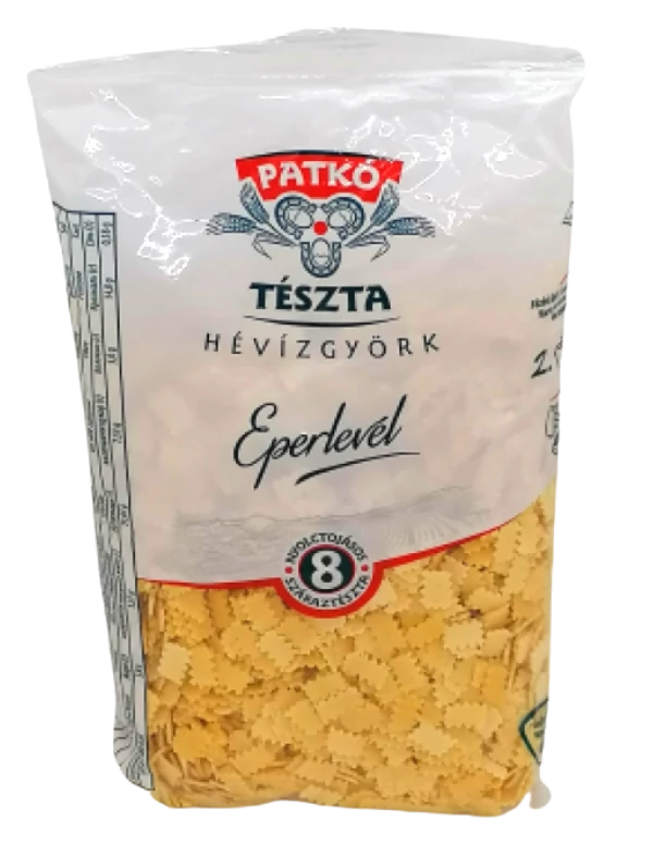 .Patkó tészta 250g Eperlevél 8t