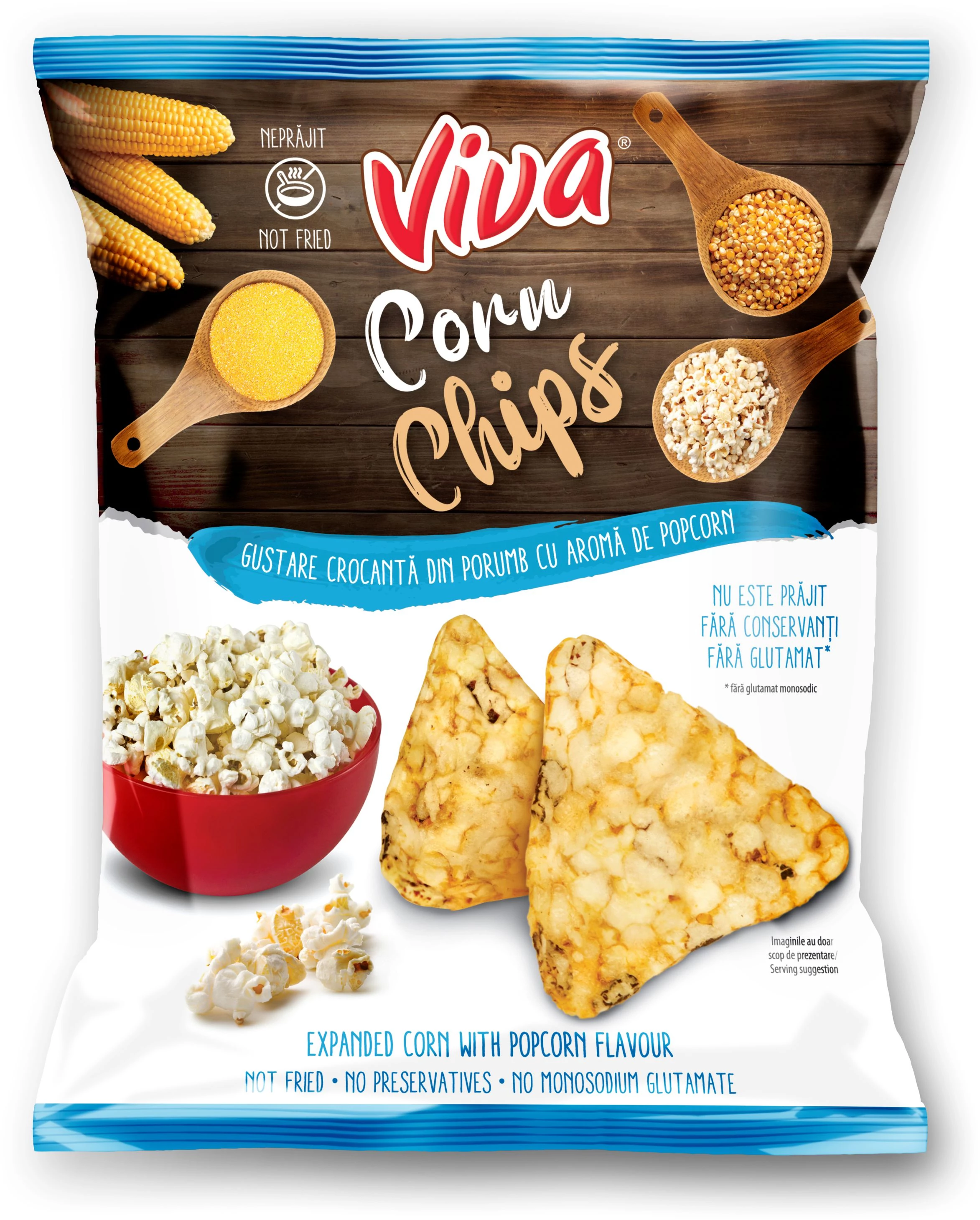 .Viva chips 50g popcorn kukorica