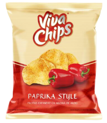 .Viva chips 50g Paprikás