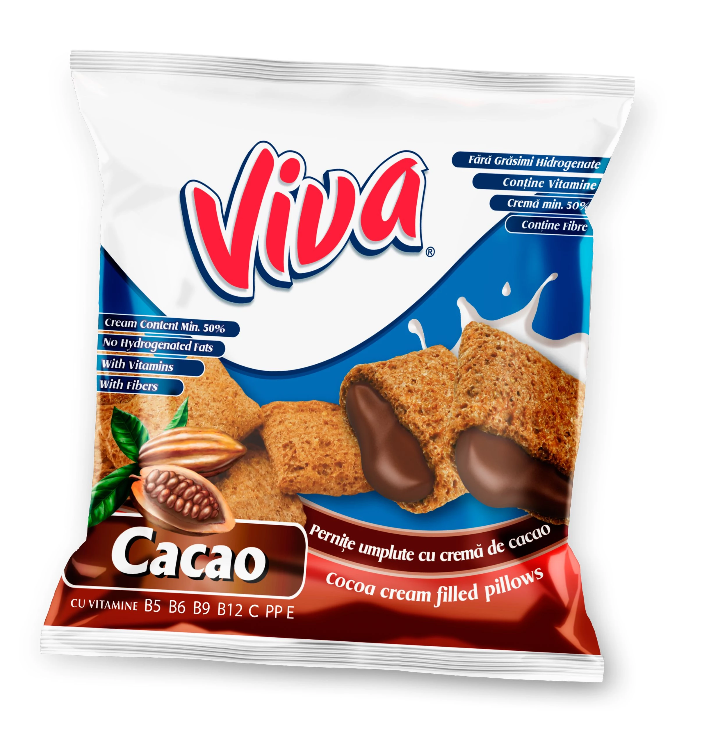 .Viva gabonapárna 200g Kakaós