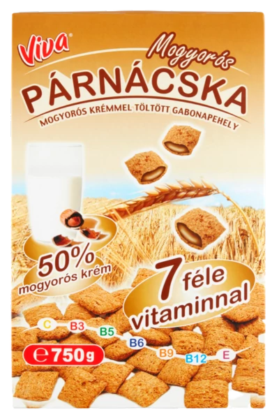 .Viva gabonapárna 750g Mogyorós