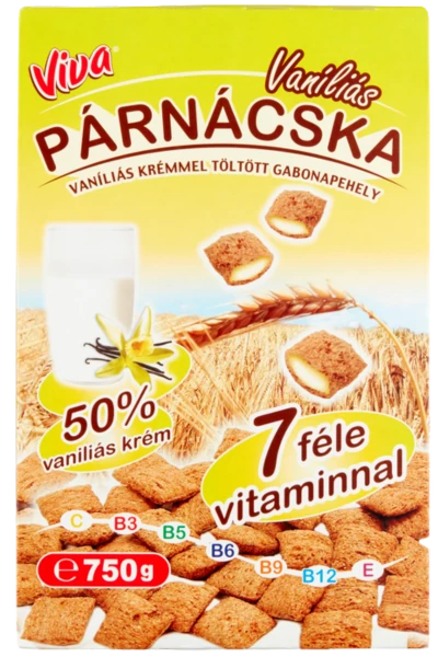 .Viva gabonapárna 750g Vanílias