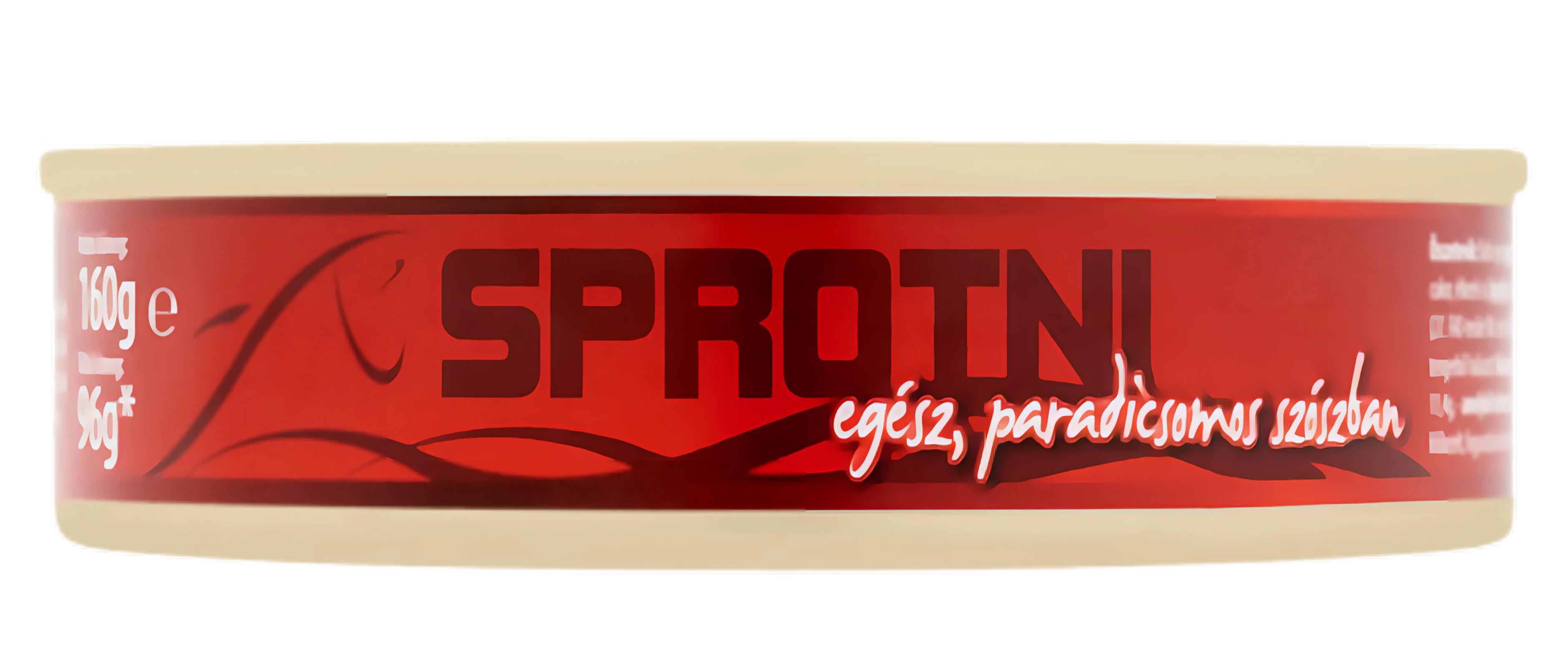 Sprotni paradicsomszósban egész 160g/96g Del Pierre