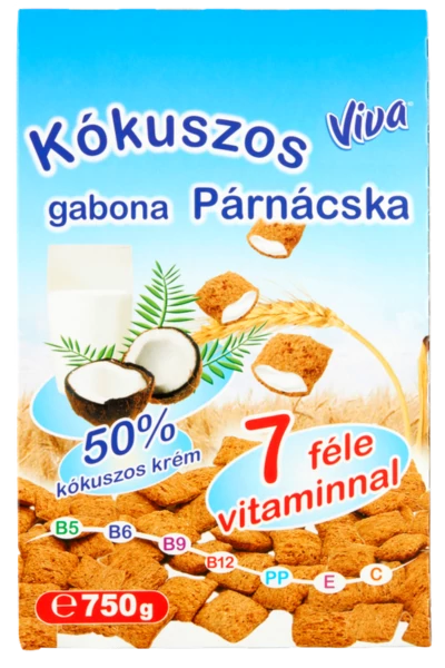 .Viva gabonapárna 750g Kókuszos