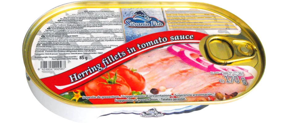 .SilvaniaFish par.heringfilé 170g