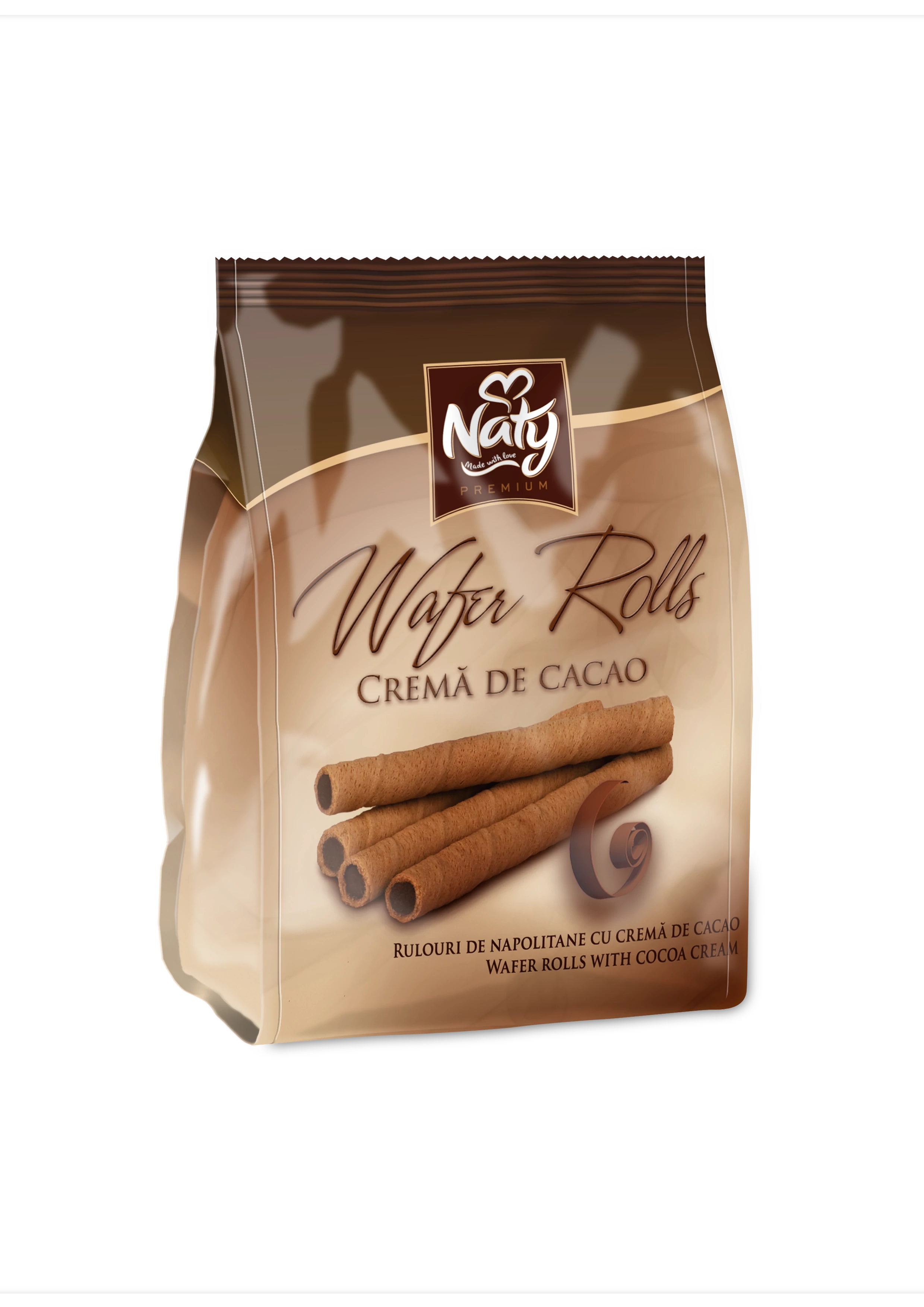 Naty rolls kakaós ostyarúd 200g