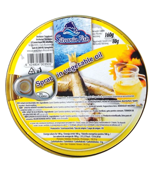.Fish füst.sprotni ol.160g