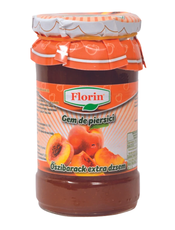 .Florin őszibarack ext.lekvár 314ml