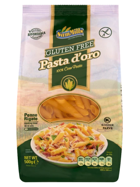 Pasta Doro penne Gluténmentes tészta 500g
