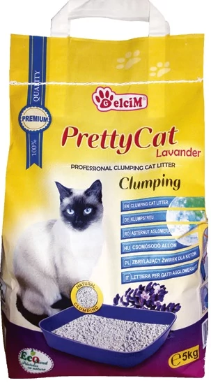 .Pretty Cat Macskaalom 5kg Levendula