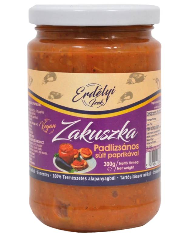 .Erdélyi Ízek padlizs.zakuszka 314ml