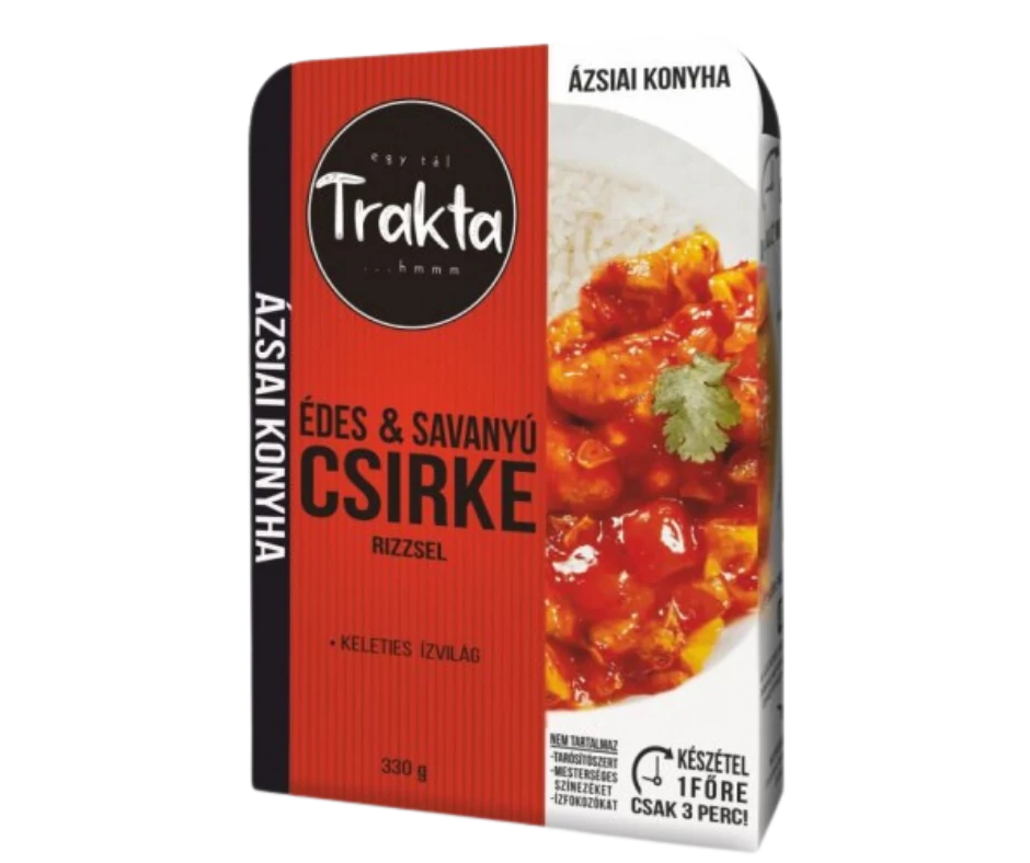 .Trakta készétel 330g Éd-sav.csirke