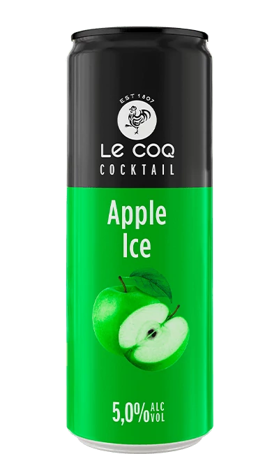 LE COQ Ice koktél Apple 0,355l dobozos (5%)