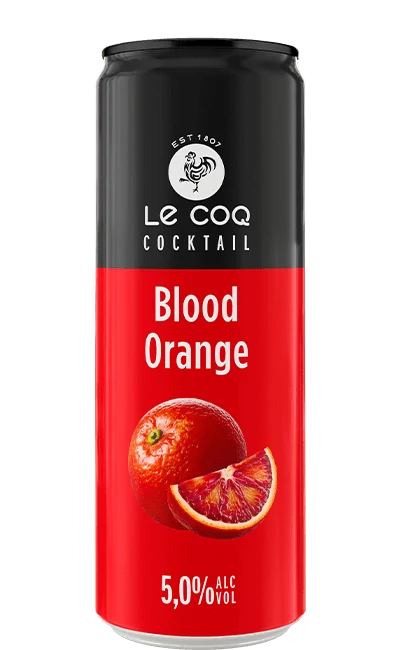 LE COQ Blood Orange koktél 0,355l dobozos (5%)