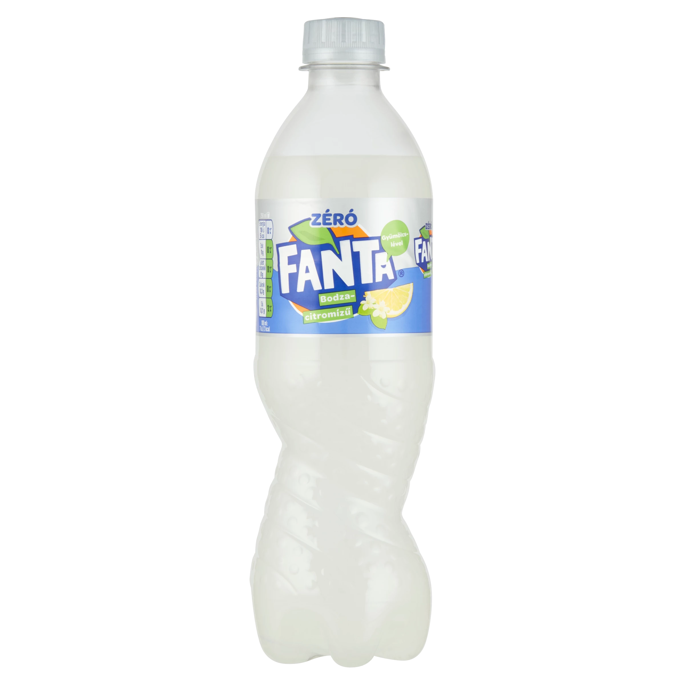 Fanta 0,5l Bodza Zero DRS