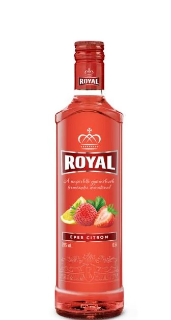 Royal Eper-citrom likőr 0,5l 28% DRS