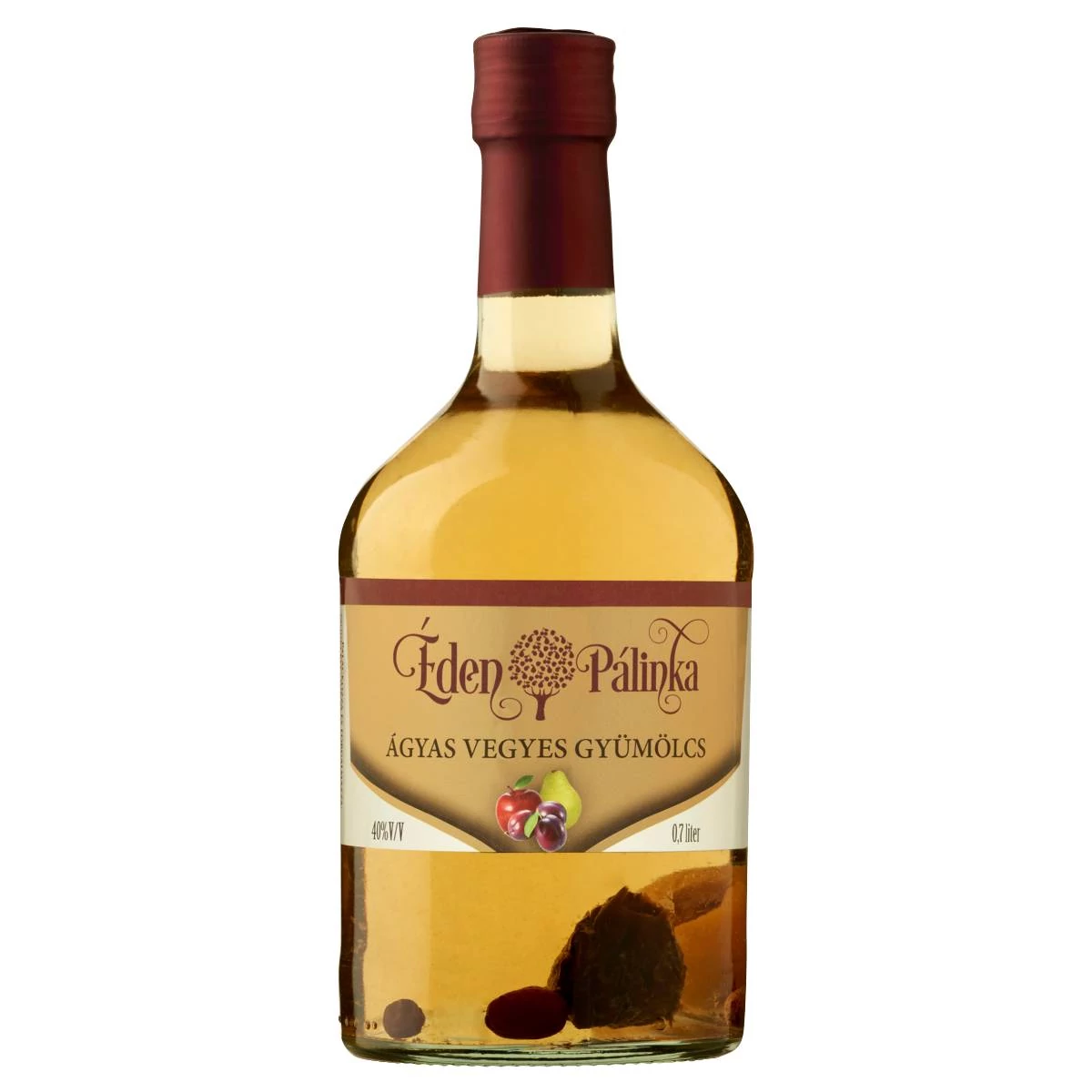.Éden Ágyas V.gyüm.pálinka 0,7l 40%