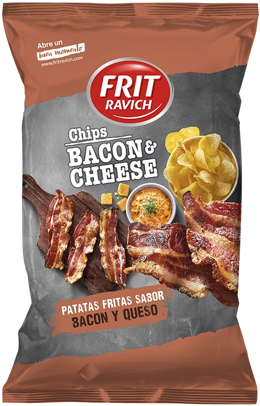 Frit chips 125g Bacon&Cheese