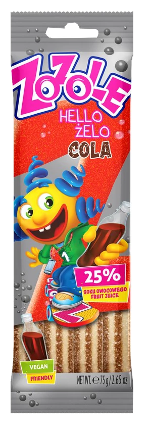 .Zozole gumicukor 75g Cola íz