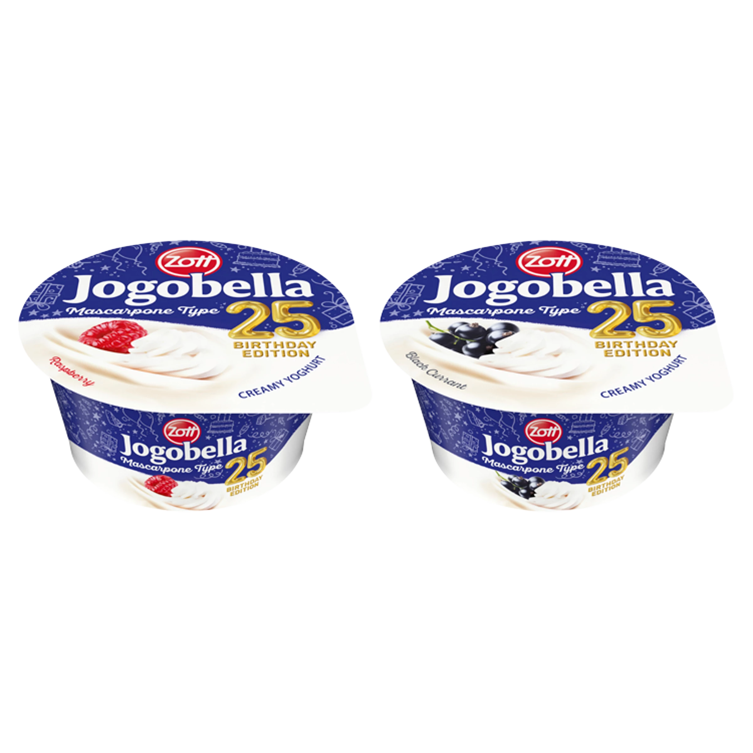 Jogobella 130g mascarpone/málna joghurt