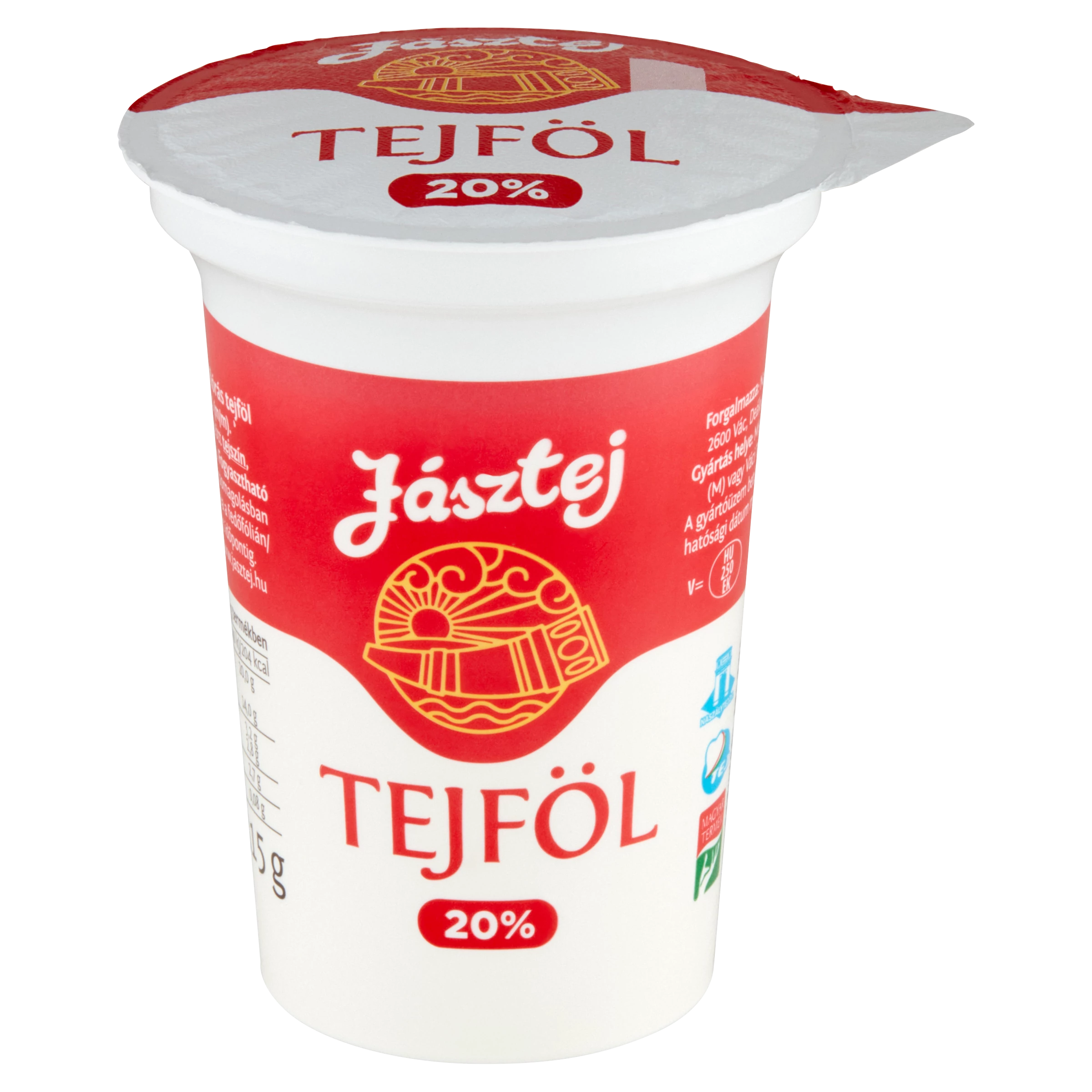 .Jásztej Tejföl 315g 20%