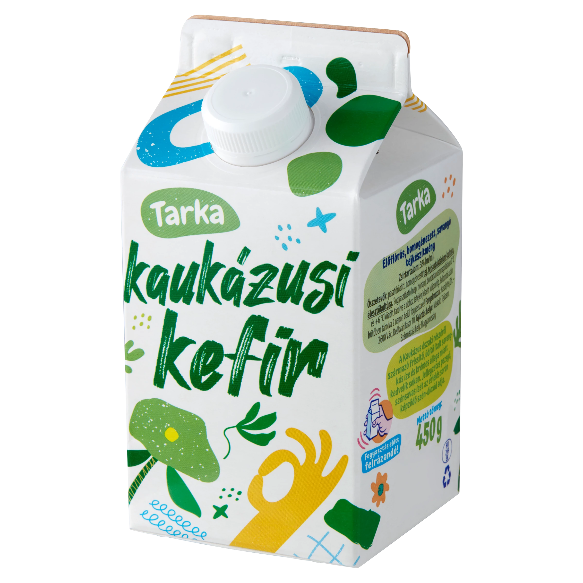.Tarka kaukázusi kefír 450g