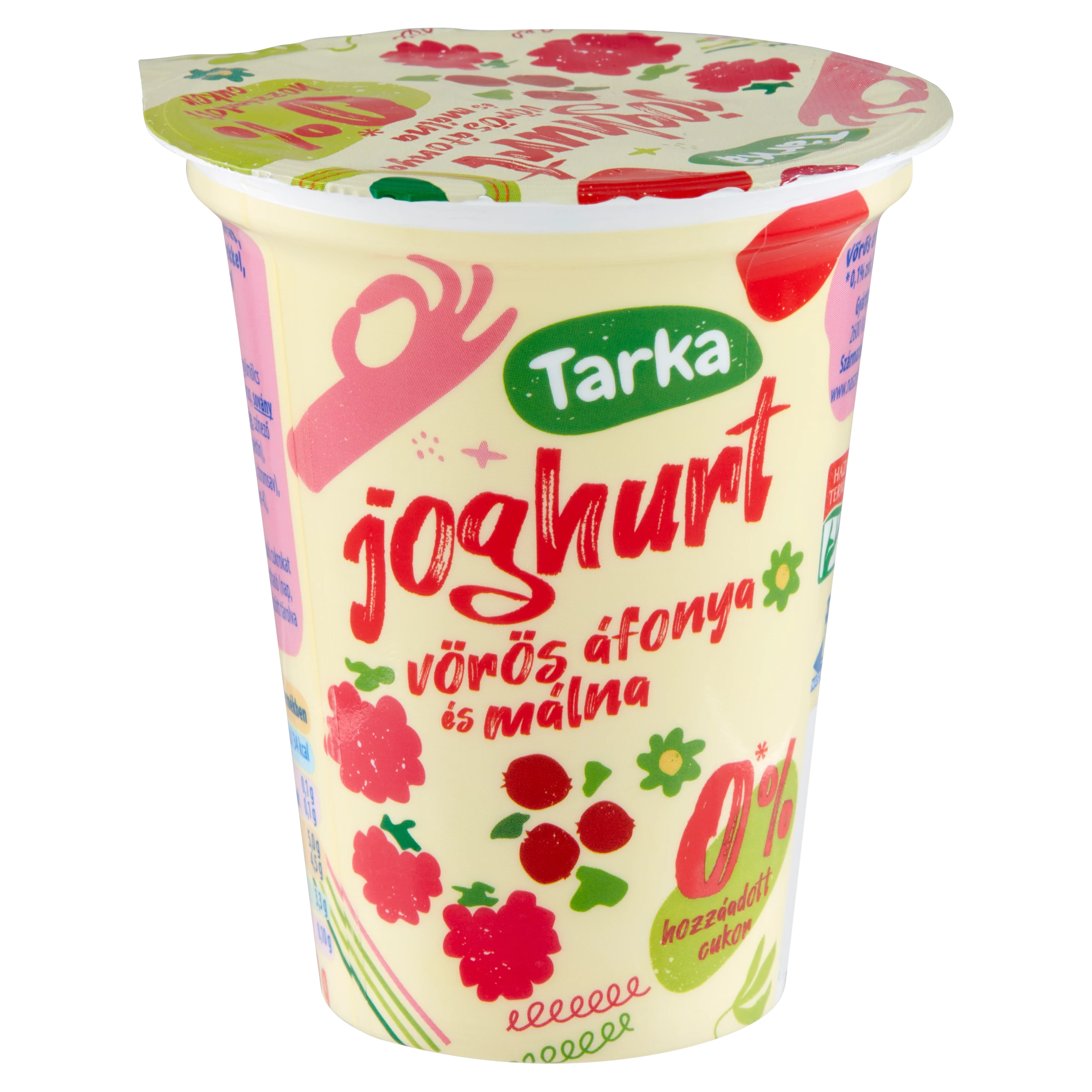 .Tarka joghurt 150g Áfonya-Málna 0%