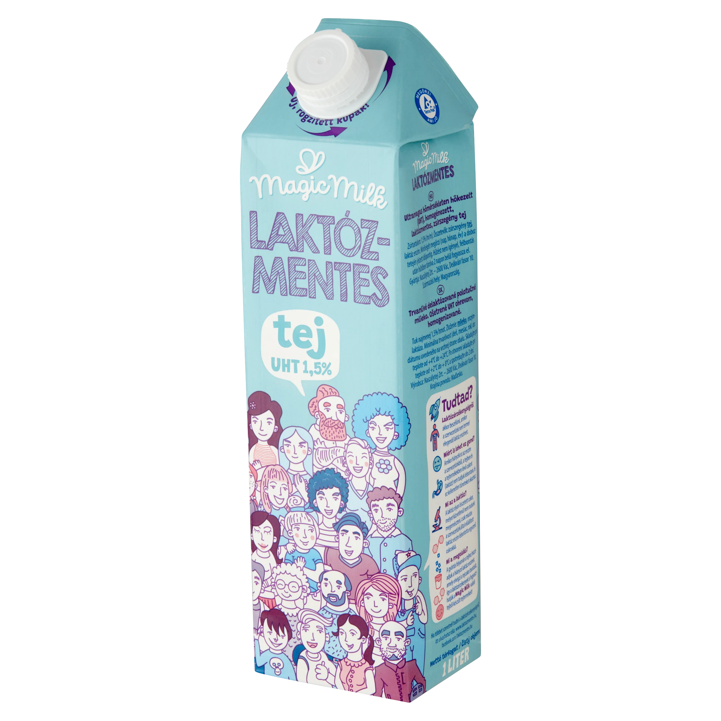 .Magic Milk Tej 1l 1,5% UHT laktózm.