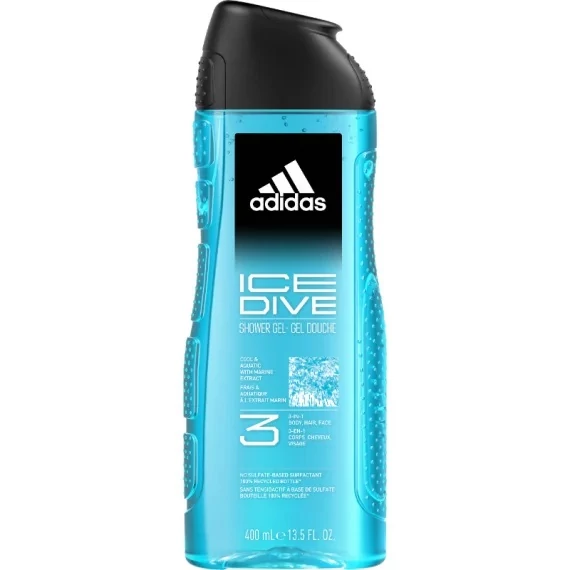 Adidas férfi tusfürdő 2x400ml Ice Dive