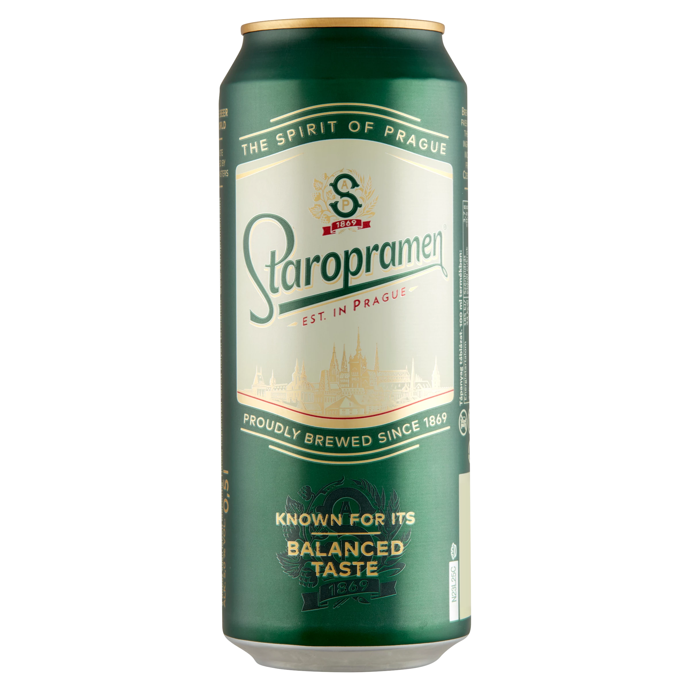 Staropramen dobozos sör 0,5l 5%