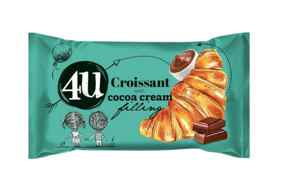 .4U croissant 50g Kakaókrémes
